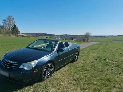 Usata Chrysler Sebring Cabriolet 140 CV (102 kW) 2007 Blu Cabrio