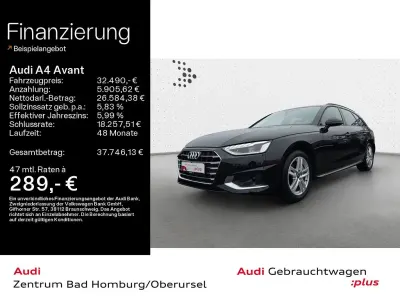 Second-hand Audi A4 Advanced Plus 204 CP (150 kW) 2024 Negru Break