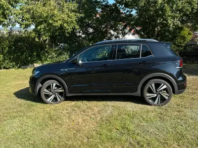 Gebraucht VW T-Cross R-line 110 PS (80 kW) 2022 Schwarz SUV