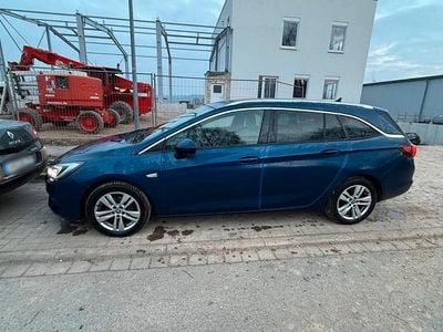 Gebraucht Opel Astra 122 PS (89 kW) 2020 Blau Kombi