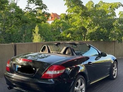 Usata Mercedes SLK200 163 CV (119 kW) 2007 Nero Cabrio
