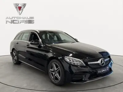 Używany Mercedes C200 AMG line 197 KM (144 kW) 2019 Czarny Sedan/Limuzyna