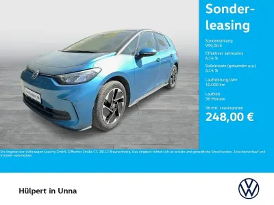 Brugt VW ID.3 Pro 150 kW (204 HK) 2023 Blå Hatchback