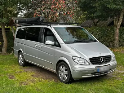 Gebraucht Mercedes Viano 204 PS (150 kW) 2008 Silber Van / Kleinbus