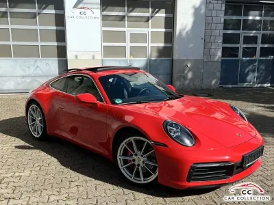 Occasion Porsche 911 Carrera 4S 450 PK (330 kW) 2021 Rood Coupé