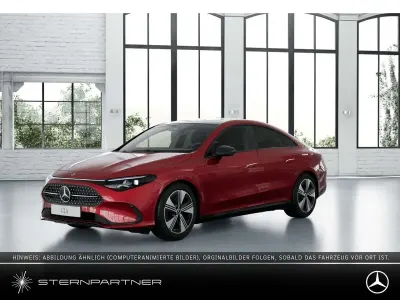 Neu Mercedes CLA180 Night 136 PS (100 kW) 2026 Rot Limousine