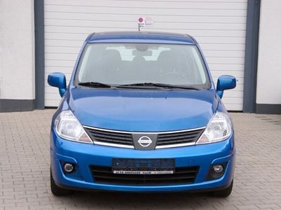 Gebraucht Nissan Tiida Acenta 110 PS (80 kW) 2008 Blau Limousine