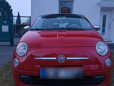 Gebraucht Fiat 500 Pop Star 69 PS (50 kW) 2010 Rot Kleinwagen