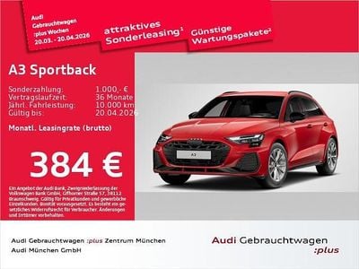 Gebraucht Audi A3 Sportback e-tron S-Line 272 PS (200 kW) 2025 Progressivrot metallic Kleinwagen