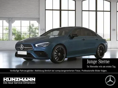 Gebraucht Mercedes CLA220 AMG 190 PS (139 kW) 2022 Denimblau metallic Limousine