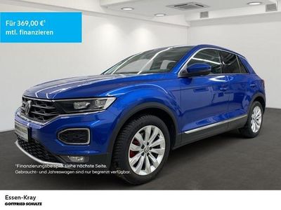 Second-hand VW T-Roc Sportline 150 CP (110 kW) 2019 Albastru SUV