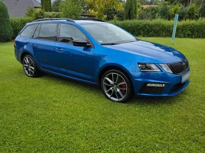Gebraucht Skoda Octavia vRS 184 PS (135 kW) 2017 Blau Kombi