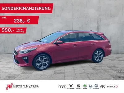 Gebraucht Kia Ceed Spirit 140 PS (102 kW) 2019 (aa9) infrarot met. Kleinwagen
