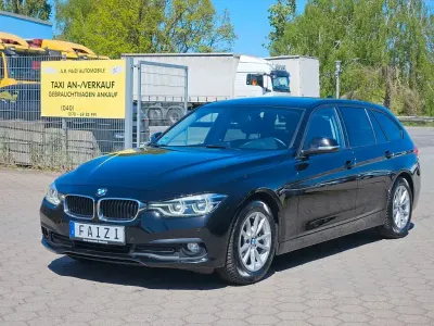 Gebraucht BMW 320 Advantage 163 PS (119 kW) 2017 Schwarz Kombi