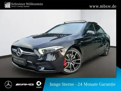 Gebraucht Mercedes A35 AMG AMG 306 PS (225 kW) 2021 Kosmosschwarz Limousine