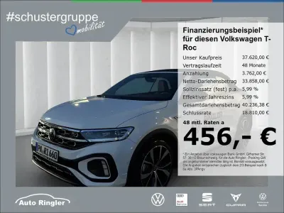 Gebraucht VW T-Roc Cabriolet R-line 150 PS (110 kW) 2025 Weiss Cabrio
