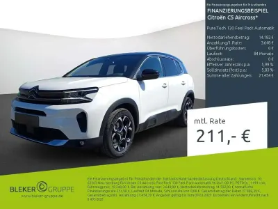Brugt Citroën C5 Aircross Feel 177 HK (130 kW) 2023 Hvid SUV
