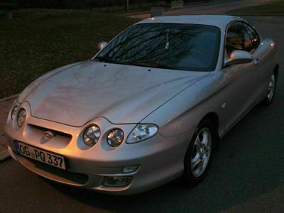 gebraucht Hyundai Coupé 2,0 RD (TÜV NEU !!, diverse Neuteile, Silber, Alu)