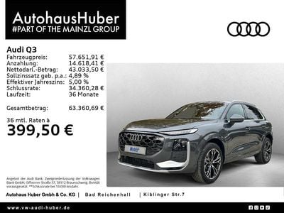 Neu Audi Q3 S-Line 272 PS (200 kW) 2026 Grau SUV