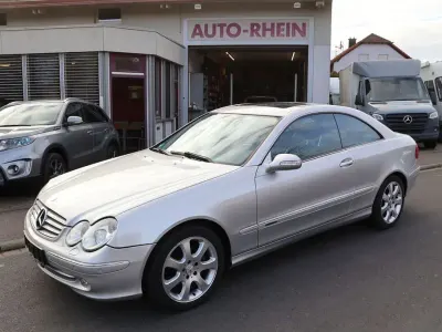 Używany Mercedes CLK270 170 KM (125 kW) 2003 Srebrny Coupe