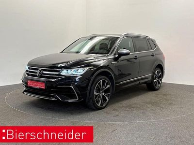 Schwarz Gebraucht 2022 VW Tiguan Allspace R-line SUV | 36.950 € (Fairer Preis)