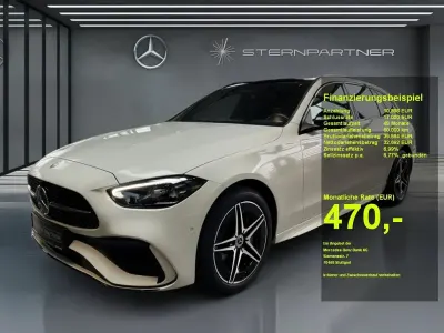 Brugt Mercedes C300e AMG 197 HK (144 kW) 2024 Hvid Sedan