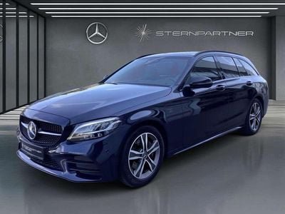Second-hand Mercedes C220 AMG 194 CP (142 kW) 2020 Albastru Berlinǎ