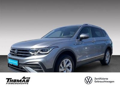 Pyritsilber metallic (metallic) Gebraucht 2024 VW Tiguan Allspace Life SUV | 44.888 € (Etwas zu teuer)