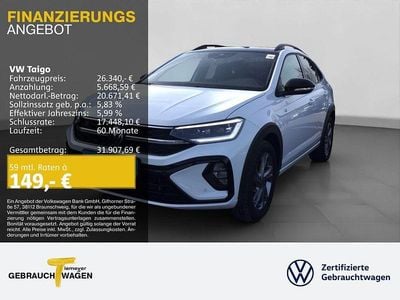 Usata VW Taigo R-line 150 CV (110 kW) 2025 Bianco SUV