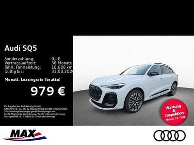 Neu Audi SQ5 Ambiente 367 PS (269 kW) 2025 Gletscherweiß metallic SUV
