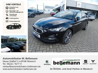 Usata Seat Leon XCELLENCE 150 CV (110 kW) 2022 Nero Berlina