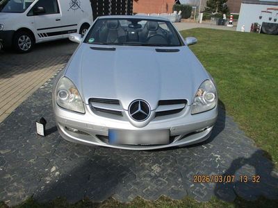 Gebraucht Mercedes SLK200 163 PS (119 kW) 2004 Silber Cabrio