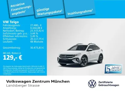 Gebraucht VW Taigo R-line 150 PS (110 kW) 2025 Weiß SUV