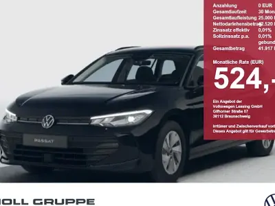 Neu VW Passat Business 122 PS (89 kW) 2026 Schwarz Kombi