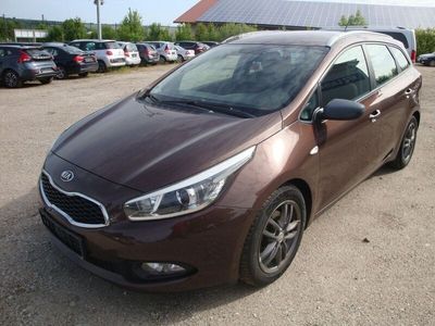 Gebraucht Kia Ceed Sportswagon Edition 7 128 PS (94 kW) 2014 Braun Kombi