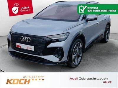 Silber Gebraucht 2022 Audi Q4 e-tron S-Line SUV | 38.890 € (Fairer Preis)