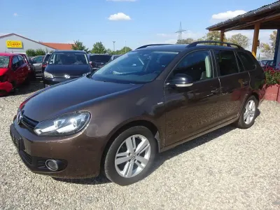Gebraucht VW Golf VII Match 122 PS (89 kW) 2012 Braun Kombi