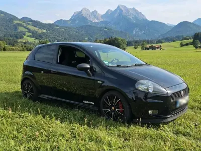 Gebraucht Fiat Punto 120 PS (88 kW) 2009 Schwarz Kleinwagen