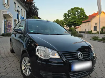 Gebraucht VW Polo United 80 PS (58 kW) 2008 Schwarz Kleinwagen