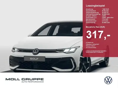 Nuova VW Golf VIII R-line 150 CV (110 kW) 2025 Blu Berlina