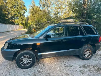 Gebraucht Hyundai Santa Fe 145 PS (106 kW) 2004 Schwarz SUV