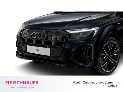Blau Gebraucht 2024 Audi Q7 S-Line SUV | 77.990 € (Teuer)