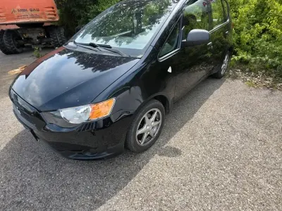 Gebraucht Mitsubishi Colt 95 PS (69 kW) 2009 Schwarz Kleinwagen