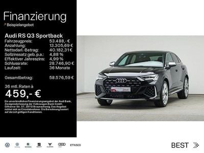 Second-hand Audi RS Q3 Sportback Sport 400 CP (294 kW) 2022 Negru SUV