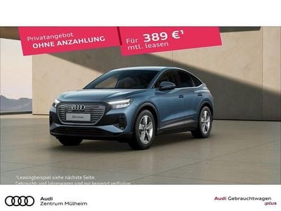 Gebraucht Audi Q4 Sportback e-tron Comfort 210 kW (286 PS) 2025 Blau SUV