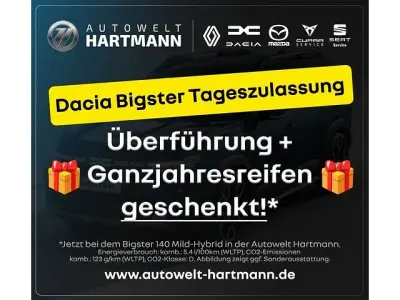 Neu Dacia Bigster Extreme 140 PS (102 kW) 2026 Grau SUV