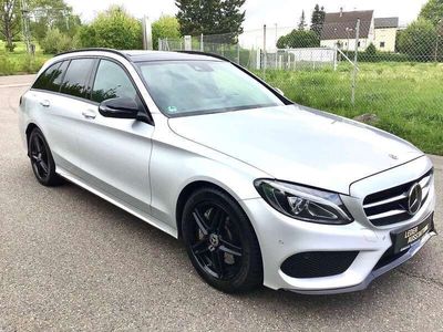 gebraucht Mercedes C300 T AMG Line-Kamera/Panor./NIGHT/Distr./LEDER/NAVI !