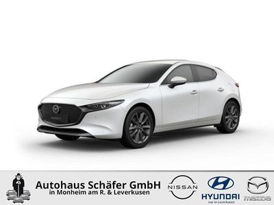 Weiss Neu 2026 Mazda 3 Exclusive Limousine | 28.968 €