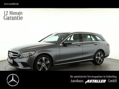 Gebraucht Mercedes C200 Avantgarde 159 PS (116 kW) 2020 Metalliclack selenitgrau Kombi