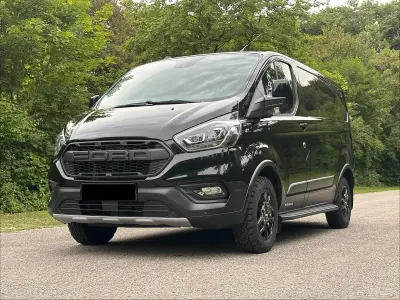 Gebraucht Ford Transit Custom 170 PS (125 kW) 2021 Schwarz Van / Kleinbus